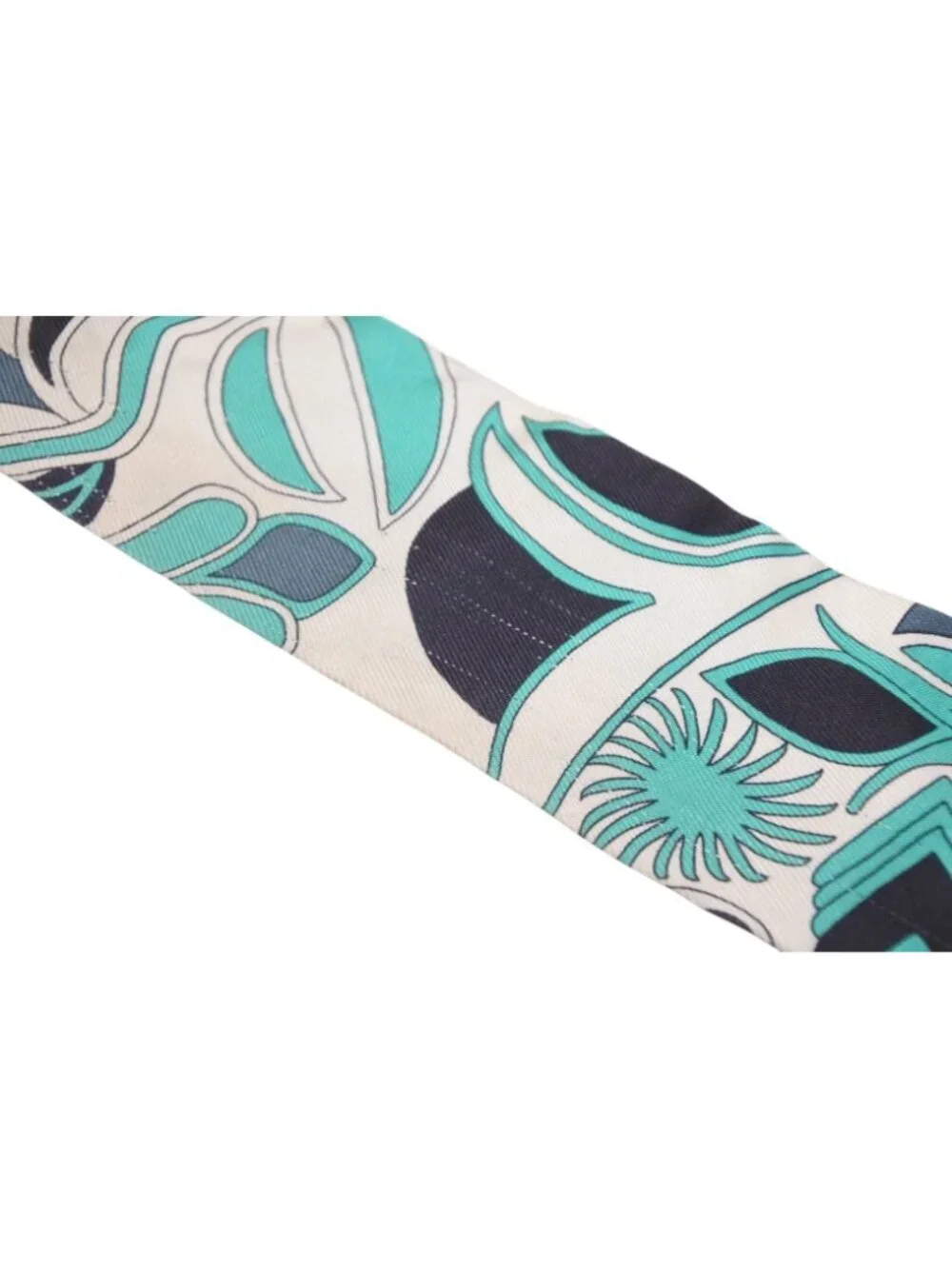 Hermes Twilly Folklore Green Multicolor Scarf